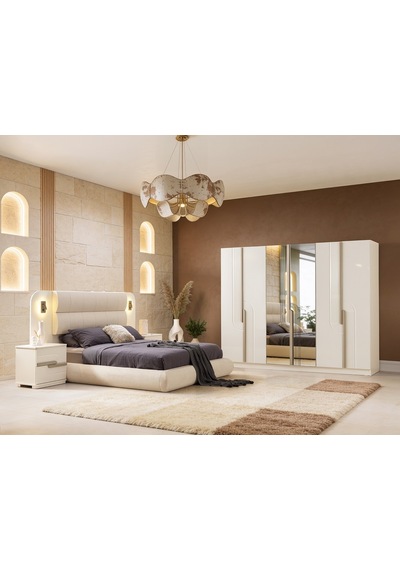 Kaş Mdf Bazalı Yatak Odası Takımı