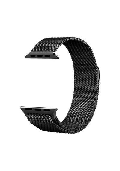 Watch Ultra 49mm Kordon Uyumlu Krd-01 Metal Strap Kayış Mkst- Siyah