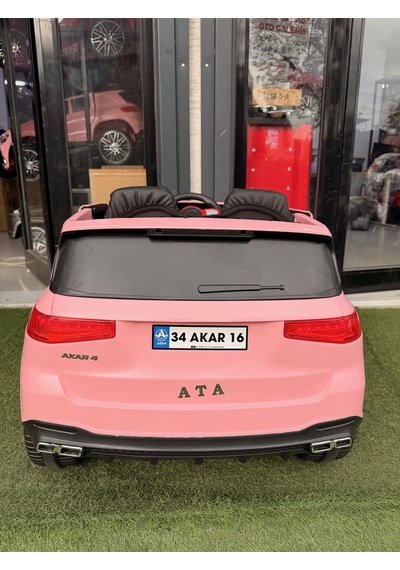 Volvo Akülü Araba 0-6 Yaş Pembe