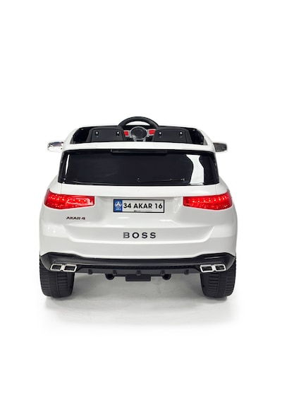 Akar Boss Gt 12v Uzaktan Kumandalı Akülü Araba - Dans Modlu Beyaz