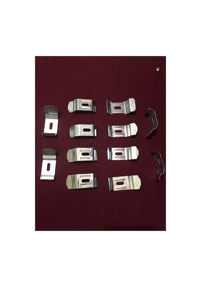 Dar Kasa Stor Zebra Metal Portray 100 Adet Gri