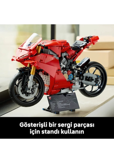LEGO® Technic Ducati Panigale V4 S Motosiklet 42202 - Yetişkinler için İnşa Edilebilen Yaratıcı Model Yapım Seti (1603 Parça)