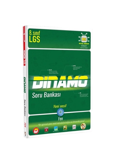 Tonguç 8. Sınıf Dinamo Fen Bilimleri Soru Bankası