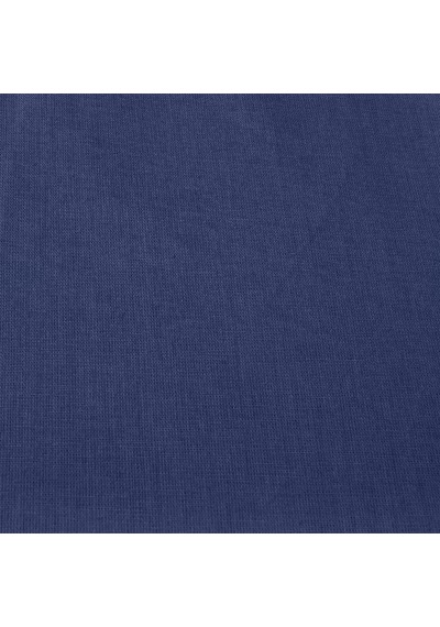 Soft Basic Tek Kişilik Düz Kenar Saten Çarşaf - Lacivert - 160x240 Cm Renkli