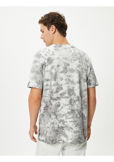 Koton Bisiklet Yaka Tişört Batik Görünümlü Kısa Kollu Pamuklu Gri Desenli 4Wam10305Hk 4Wam10305Hk0D4 Gri Koton Bisiklet Yaka Tişört Batik Görünümlü Kısa Kollu Pamuklu Gri Desenli 4Wam10305Hk 4Wam10305Hk0D4 Gri