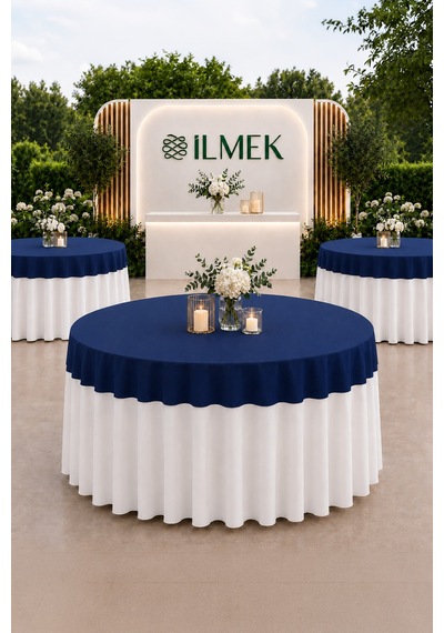 Dertsiz Yuvarlak Masa Örtüsü Kapağı Düğün, Davet, Organizasyon, Otel, Restoranlar Ve Ev İçin Gece Mavisi Gece Mavisi Dertsiz Yuvarlak Masa Örtüsü Kapağı Düğün, Davet, Organizasyon, Otel, Restoranlar Ve Ev İçin Gece Mavisi Gece Mavisi