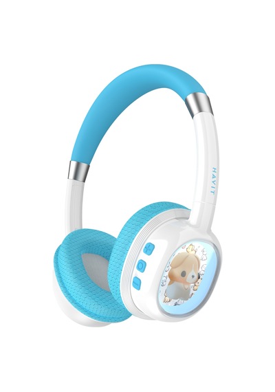 Havit H698bt Bluetooth Kulak Üstü Işıklı Çocuk Kulaklığı - Oyuncak Tasarım, 85db Güvenli Ses Sınırı, Bt5.4