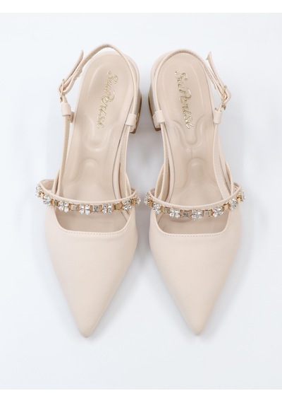 Nesilshoes Nesil Shoes Peri 3691 Ten Saten Kadın Sandalet
