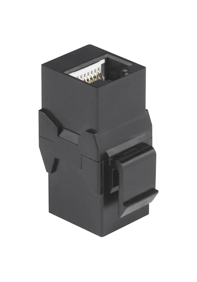 RJ45 Cat6 Keystone Jack Konnektör Dişi Dişi Uzatma Patch- 10 Adet