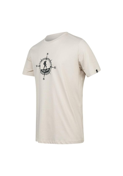 2as Alex Baskılı Erkek Sıfır Yaka T-shirt Kum