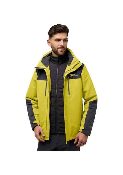 Jack Wolfskın Jack Wolfskin Jasper 3in1 Erkek Outdoor Ceketi 8750 Gold