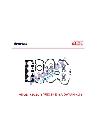Takım Conta Palio Albea Siena Brava Bravo 1 Stilo 1,2 8v 71716871 Avortex 1 Adet