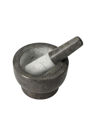 Porland Marble Kahverengi Mermer Havan 13 Cm