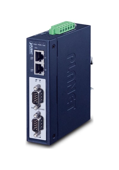 Planet Pl-Img-2200T Ip30 Industrial 2-Port Rs232/Rs422/Rs485 Modb