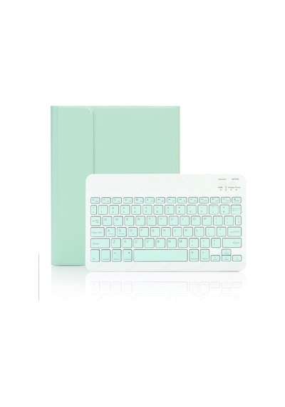 Apple Uyumlu iPad 9. Nesil 10.2" 2021 Kılıf Kablosuz Klavyeli Kılıf Mobax A2602 A2603 A2604 A2605