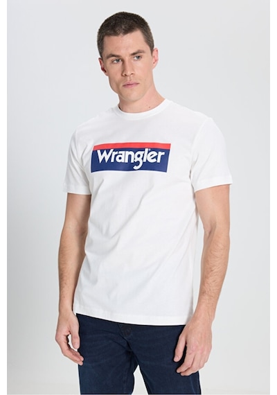 T-shirt Wrangler Kırık Beyaz