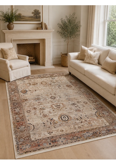 Eko Halı Pietra Pta 22 Cream Brown Sıcak Renk Tonlarını Etnik Desenlerle Buluşturan Yumuşak Tuşeli Salon Halısı Oturma Odası Halısı Mutfak Halısı Modern Makine Halısı Kahverengi Eko Halı Pietra Pta 22 Cream Brown Sıcak Renk Tonlarını Etnik Desenlerle Buluşturan Yumuşak Tuşeli Salon Halısı Oturma Odası Halısı Mutfak Halısı Modern Makine Halısı Kahverengi