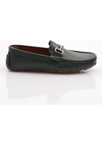 Dgn 1010 Erkek Metal Aksesuarli Comfort Ayakkabi 1010-2531-R7674 Yeşil