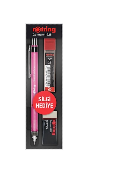 Rotring Visuclick Okul Seti 0.7 Mm Pembe
