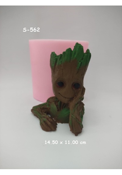 Groot Saksı No: 2 Silikon Kalıp