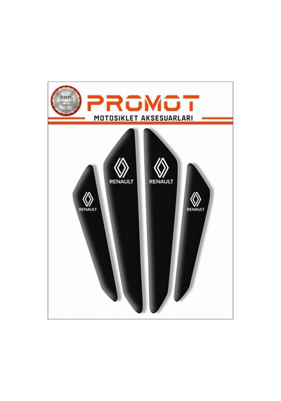 Renault Araba Kapı Kolu Sticker 3d Oto Sticker