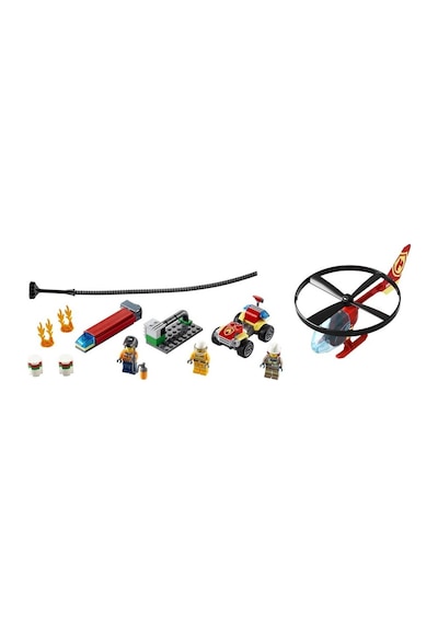 LEGO® City 60248 İtfaiye Helikopteri Müdahalesi 93 Parça