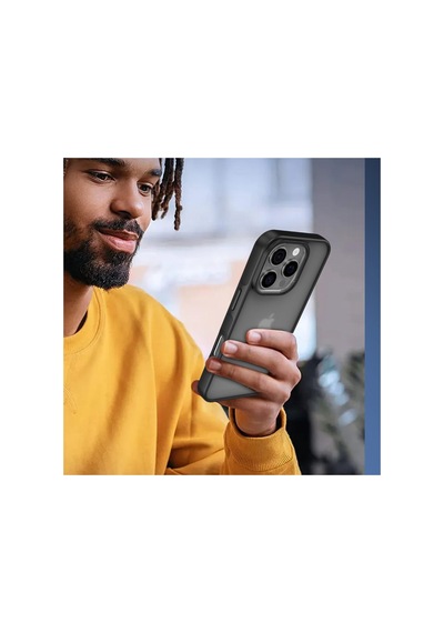 Apple iPhone Uyumlu 16 Pro Max Kılıf Elegant Kapak - Siyah Bzsxx00 1
