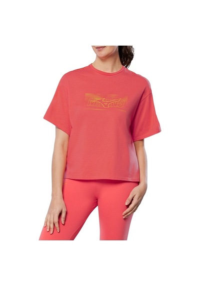 Mizuno Mızuno Athletics Graphic Kadın Tişört Pembe