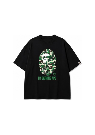 Zaee Camo Mask Oversize Tişört Kamuflaj
