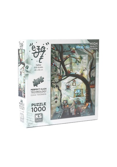 1000 Parça Eğlenceli Sunal Puzzle, Ks Games Kalitesiyle