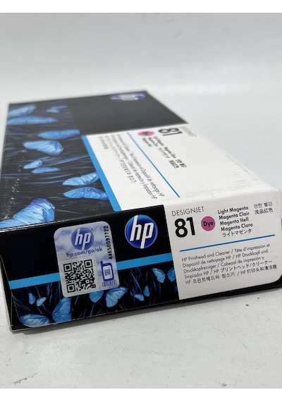 Hp 81-c4955a Light Magenta Baskı Kafası Ve Kafa Temizleyici 2016 Tarhili