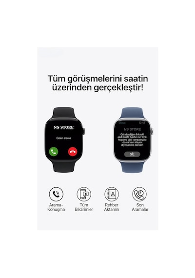 Northcity HK11 Pro Max Akıllı Saat + 2 Kordon (Distribütör Garantili)