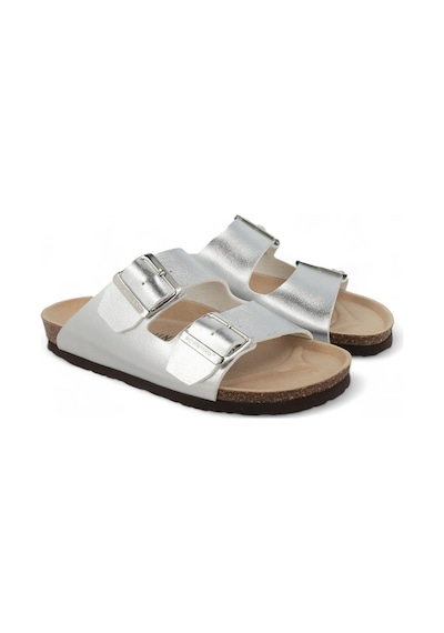 Terlik Kadın Diğer Honolulu G105672 Genuins Shiny Silver Gümüş