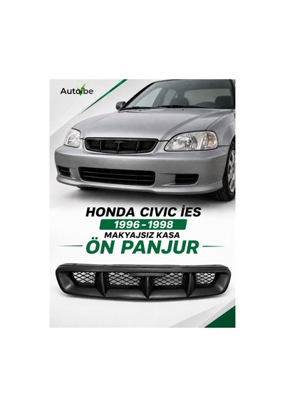 Honda Civic İes 1996-1998 Makyajsız Kasa Ön Panjur Spor Petekli