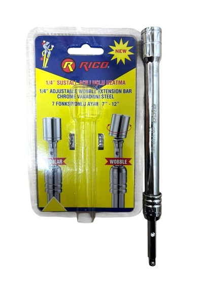 Rico 1/4 Lokma Uzatma Açılı Uç