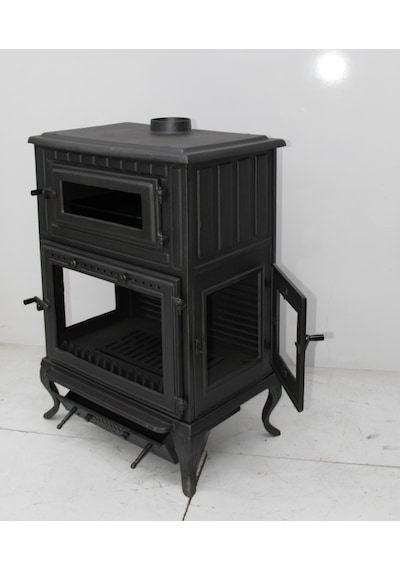 Dorello Döküm Soba Mf223 Fırınlı Kuzine Soba Döküm Soba Kuzine