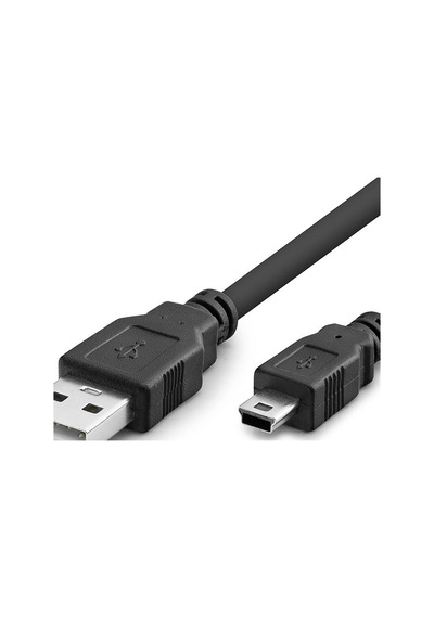 Usb Mini V3/5pin To Usb Kablo 50 Cm - Siyah Hdx7524 Evimdeyokyok