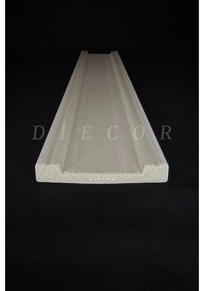 Diecor Dekoratif Boyanabilir 25 Adet 7,5 Cm Polistren Duvar Çıtası Beyaz 70 X 10 Model:xa147