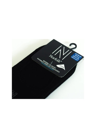 Norfolk Unisex Babet Çorabı Siyah
