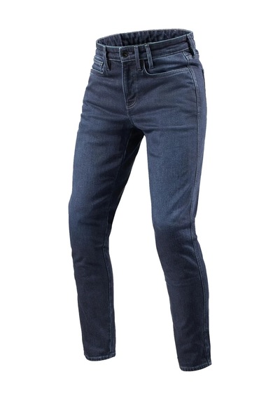 Revit Kai Skinny Kot Motosiklet Pantolonu Mavi
