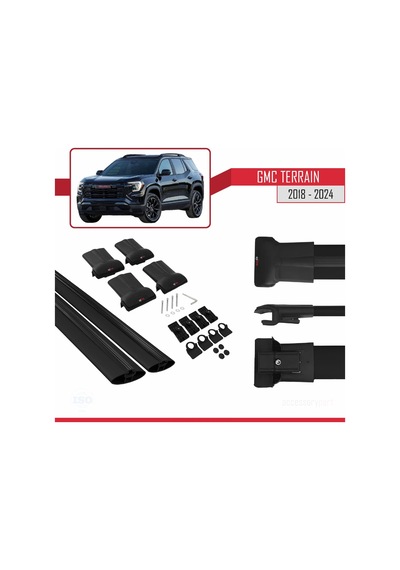 Gmc Terrain 2018-2024 Arası İle Uyumlu Fly Model Ara Atkı Tavan B