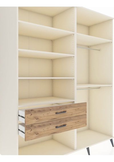 Kronos Gardrop 6 Raflı 2 Çekmeceli 2 Askılı 176x59x221 Aytaşı-aytaşı/çam Aytaşı/çam Kronos Gardrop 6 Raflı 2 Çekmeceli 2 Askılı 176x59x221 Aytaşı-aytaşı/çam Aytaşı/çam