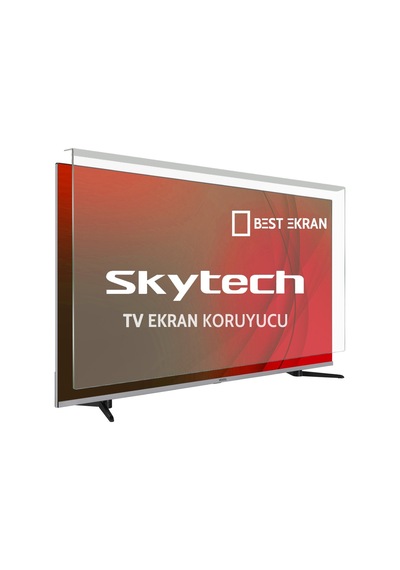 Skytech 50" İnç 127 Ekran Kırılmaz Şeffaf Televizyon Led Ekran Koruyucu