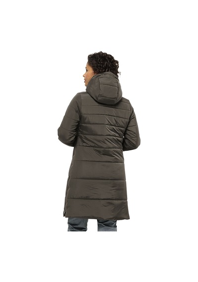 Jack Wolfskin Eısbach Coat W Kadın Outdoor Ceketi Kahve Kahve Kahverengi