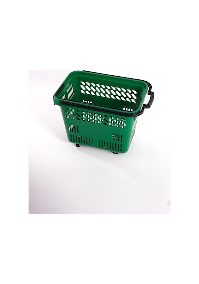 Tekerlekli Market Sepeti Tekerlekli Alışveriş Sepeti 54 L Yeşil
