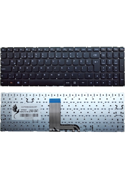 Lenovo İdeapad Yoga 500-15ıbd Type 20585 Uyumlu Notebook Klavye