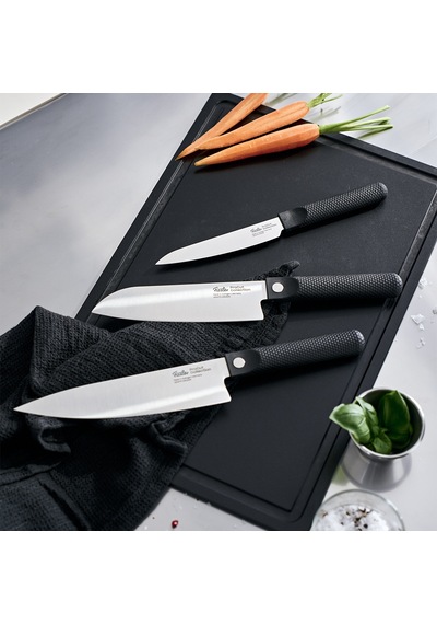 Fissler Procut Collection 3 Parça Bıçak Seti Santoku, Şef Ve Çok Amaçlı Renkli