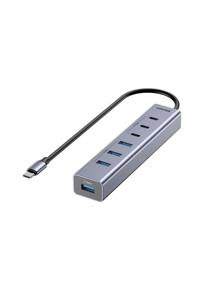 Unitek Uhub S7+ 7 Si 1 Arada Usb-c Hub H1335agy01-eu Ttkunı0010