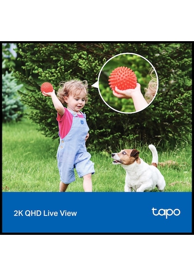 Tp-lınk Tapo Tc85 Kıt C425 Kıt , 2k Qhd, 4,0mpix, Dış Mekan, Ip66, Wifi, 15mt. Renkli Gece Görüşü,
