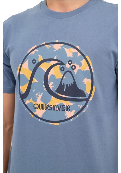 Quiksilver Evo Bubble Wrapped Ss Lacivert Erkek Kısa Kol Gömlek